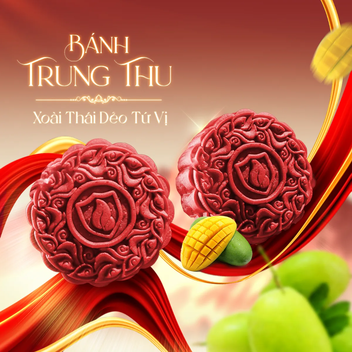 Bánh Trung Thu doanh nghiệp — Bánh Xoài Dẻo Nhiệt Đới
