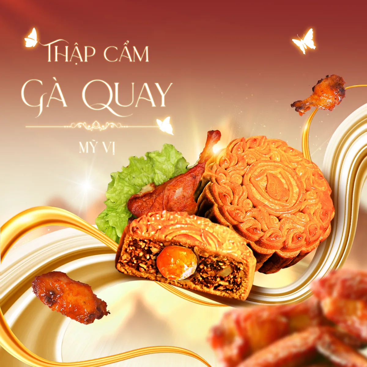 Bánh Trung Thu doanh nghiệp — Gà Quay Mỹ Vị